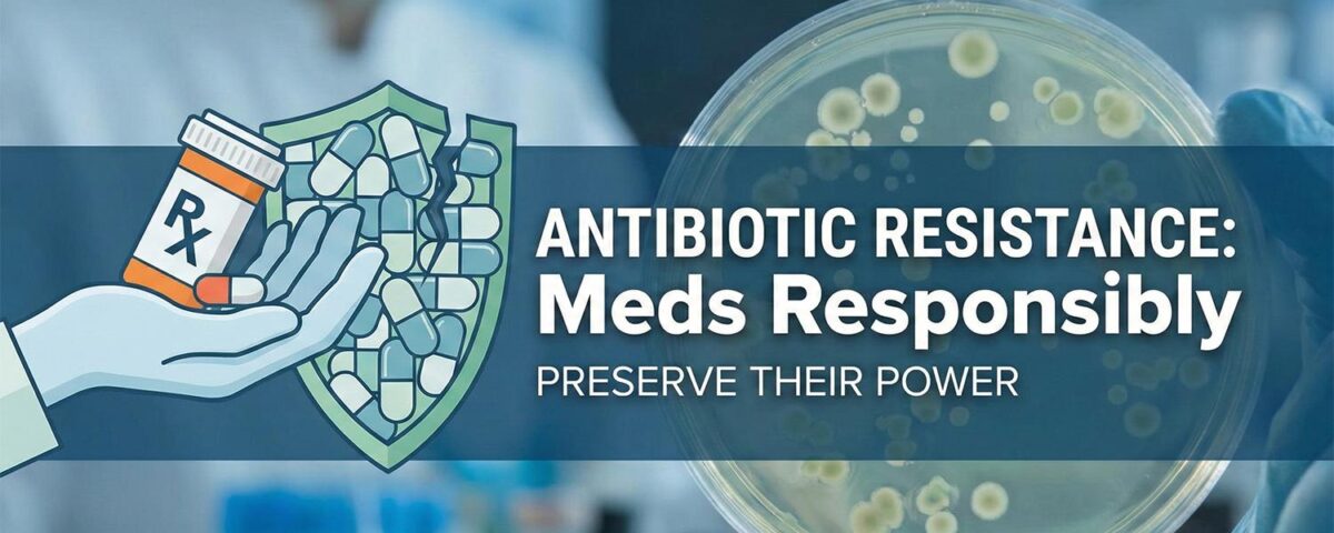Antibiotic Resistance Using Meds Responsibly