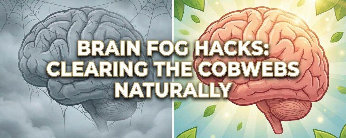 Brain Fog Hacks Clearing the Cobwebs Naturally
