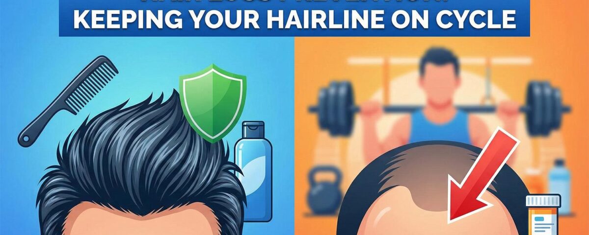Hair Loss Prevention Keeping Your Hairline While on Cycle