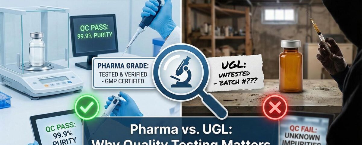 Pharma Grade vs UGL Why Quality Testing Matters