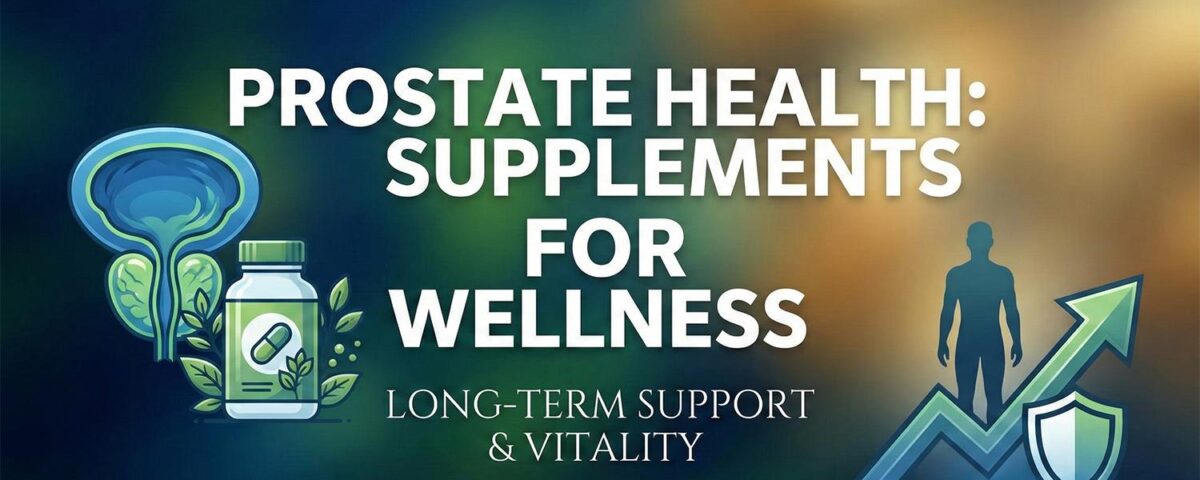 Prostate Health Supplements to Support Long-Term Wellness