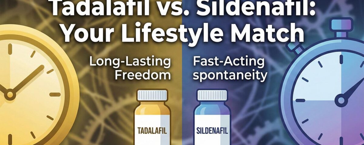 Tadalafil vs. Sildenafil Which PDE5 Inhibitor Suits Your Lifestyle